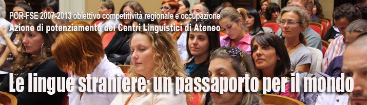 20 ottobre 2011 - seminario del centro linguistico d’ateneo