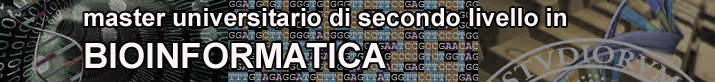 master di 2° livello in BIOINFORMATICA