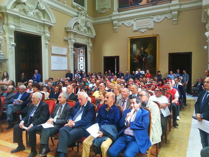 Aula magna del rettorato di Cagliari, 20 aprile 2016 