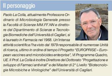 Biotecnologie 2000 - Intervista al prof. La Colla