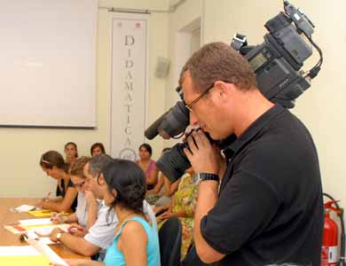 conferenza stampa del 25 luglio 2008 (foto: francesco cogotti)