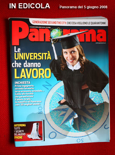 la copertina di Panorama del 5 giugno 2008
