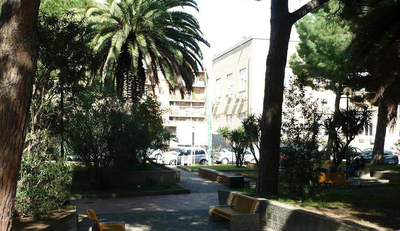 Uno scorcio del piazzale della Facolt&agrave; di ingegneria e Architettura