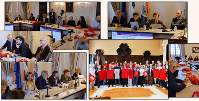 Clicca per ingrandire. In basso nella pagina i collegamenti alle foto pubblicate sui social d'ateneo