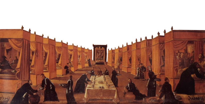 L&rsquo;immagine di copertina della brochure (link a fondo pagina) &egrave; una rielaborazione grafica di San Francesco Saverio in una corsia d&rsquo;ospedale, (G. Deris XVII secolo - Cagliari, Basilica di Santa Croce)