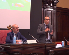 L'intervento di Giorgio Angius, vice sindaco e assessore alla pianificazione strategica e allo sviluppo urbanistico e verde pubblico del Comune di Cagliari