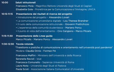 Nella locandina il programma e il Qrcode per seguire il convegno via web