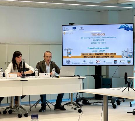 Barcellona, 6 giugno 2023 - Patrizia Serra e Gianfranco Fancello al tavolo dei lavori