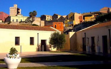 Il Ghetto. Nella foto uno scorcio dello spazio esterno