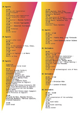 Clicca sull'immagine per ingrandire il calendario completo delle lectures in programma