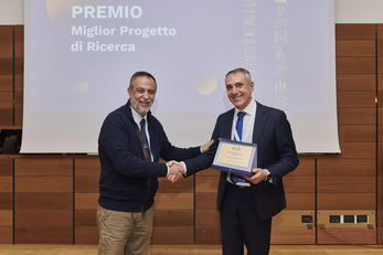 Torino, 25/11/2022 - Premiazione del professor Roberto Ricciu al KNX Day