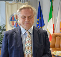 Il professor Luca Brunese, rettore dell'Università del Molise