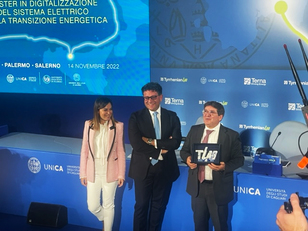 Cagliari. Da sinistra, Anita Pili, Francesco Del Pizzo e Francesco Mola