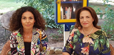 Da sinistra: Marina Adamo e Emanuela Stara