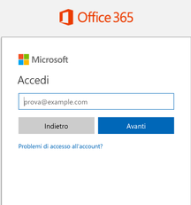 Come accedere a Office 365