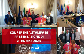 Cagliari, 29/05/2023 - Da FB UniCa immagini della conferenza stampa di presentazione in Rettorato