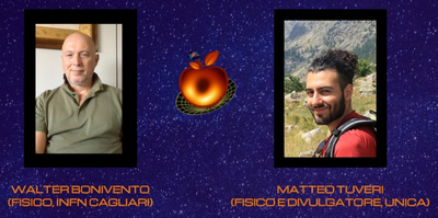 I due ricercatori, Bonivento e Tuveri, ideatori e coordinatori del festival