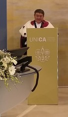 Francesco Mola. Presenti anche i rettori Antonio Garofalo (Napoli Parthenope), Gavino Mariotti (Sassari), Gianfranco Nicoletti (Napoli Vanvitelli), Salvatore Cuzzocrea (Messina), con i delegati Gabriele Cocco (Bergamo) e Maurizio Memo (Brescia)