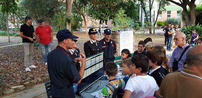 I rappresentanti dei reparti della Polizia scientifica e del Ris dei Carabinieri hanno conquistato l'interesse di tutte le fasce di età