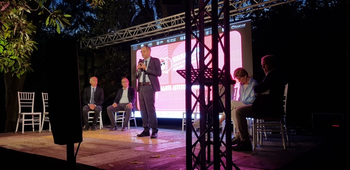 Chiusura della manifestazione da parte del professor Colombo