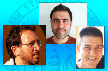 Da sinistra: Paolo Ruggerone, Attilio Vargiu e Giuliano Malloci