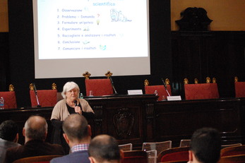 Maria Del Zompo ai seminari sull'etica nella ricerca
