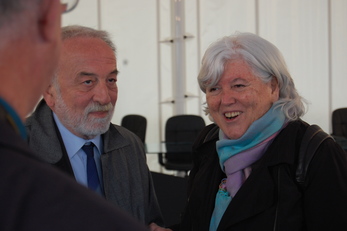 Nicolò D'Amico con il Rettore Maria Del Zompo