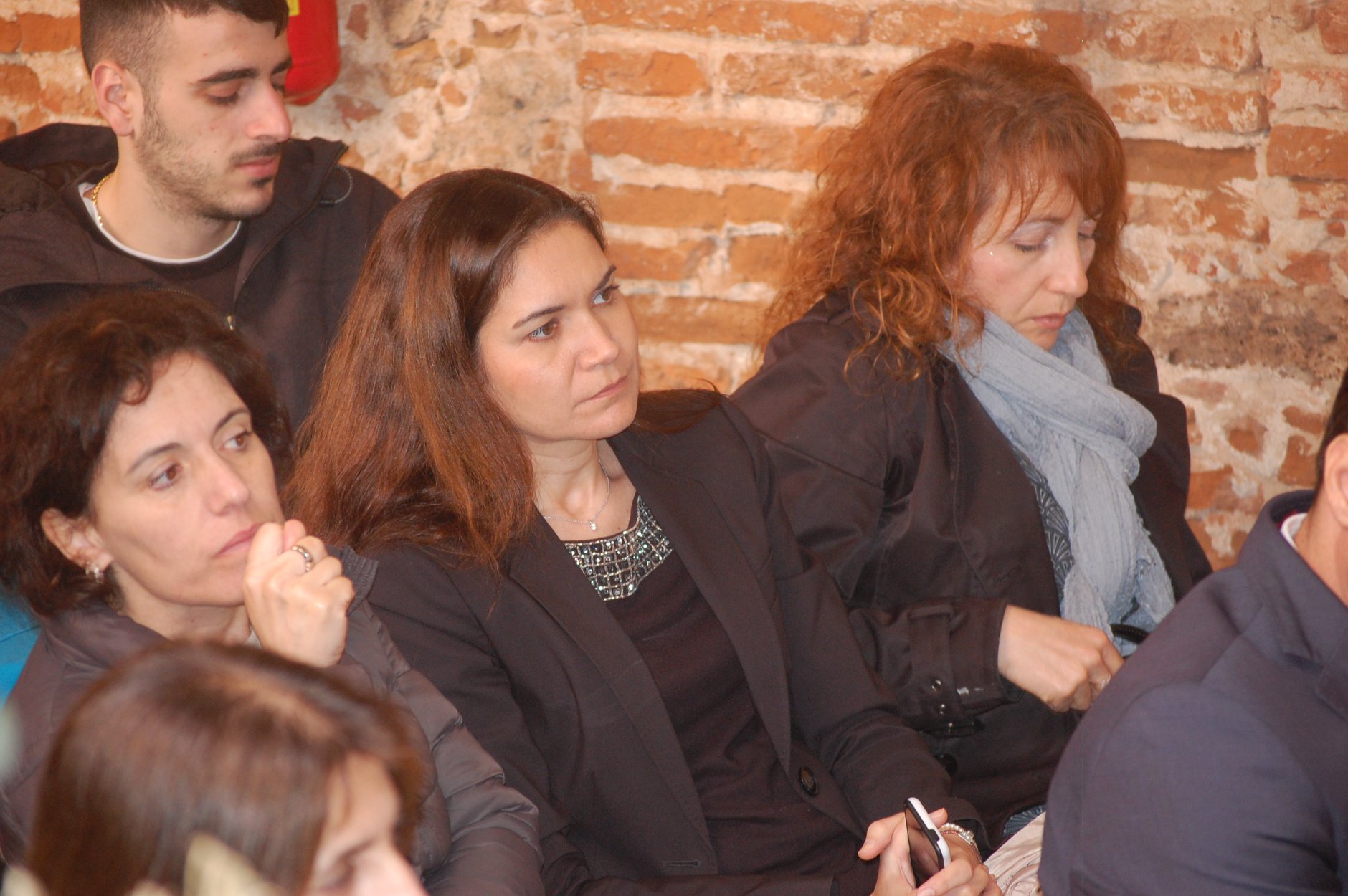 Al centro, Giorgia De Gioannis, docente della Facoltà di Ingegneria e Architettura