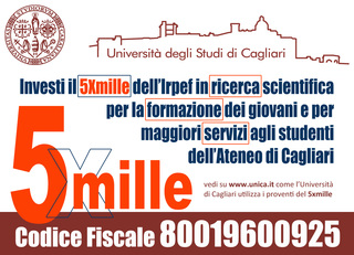 Il 5xMILLE all'Università di Cagliari: un investimento sicuro sul futuro dei nostri ragazzi