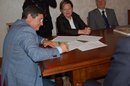 Le immagini della firma dell'accordo con l'Istituto Idrografico della Marina Militare, in Rettorato