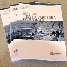 La copertina del volume del Rapporto CRENoS 2018