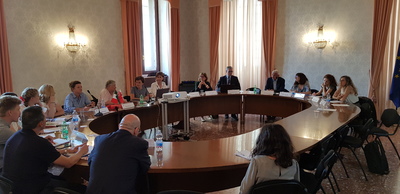 5 giugno 2018 - Incontro nell'Aula Consiglio del Rettorato di Cagliari