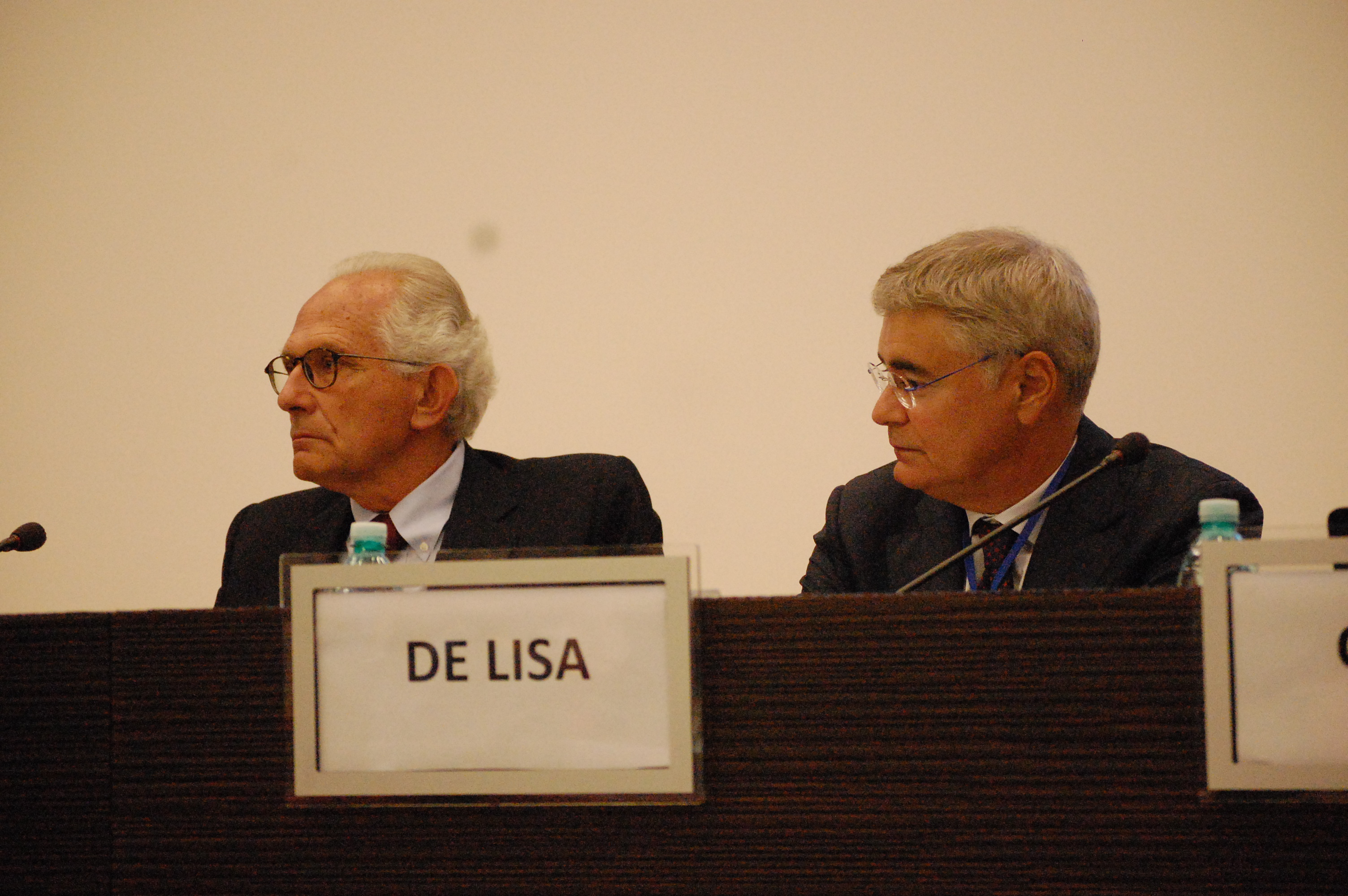 Aldo Pavan e Riccardo De Lisa