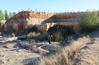 Gli specialisti hanno visitato diverse cave. Tra queste, quella da cui sono stati estratti i blocchi per la costruzione dell'Università e della cattedrale di Salamanca