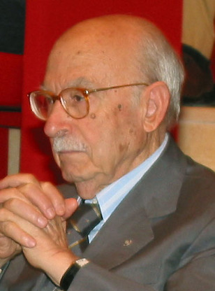 Il prof. Cherchi durante una manifestazione alla Cittadella universitaria di Monserrato