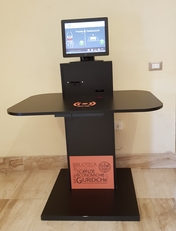 Postazione di autoprestito della biblioteca di Scienze Economiche