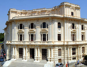Cagliari. Palazzo delle scienze, sede del dipartimento di Matematica e informatica