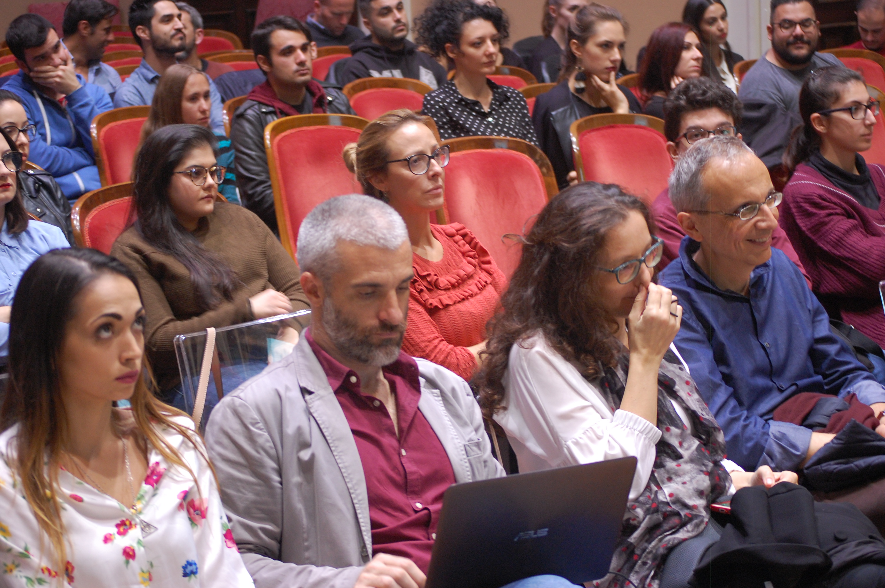 Scienze della produzione multimediale, l'Aula magna