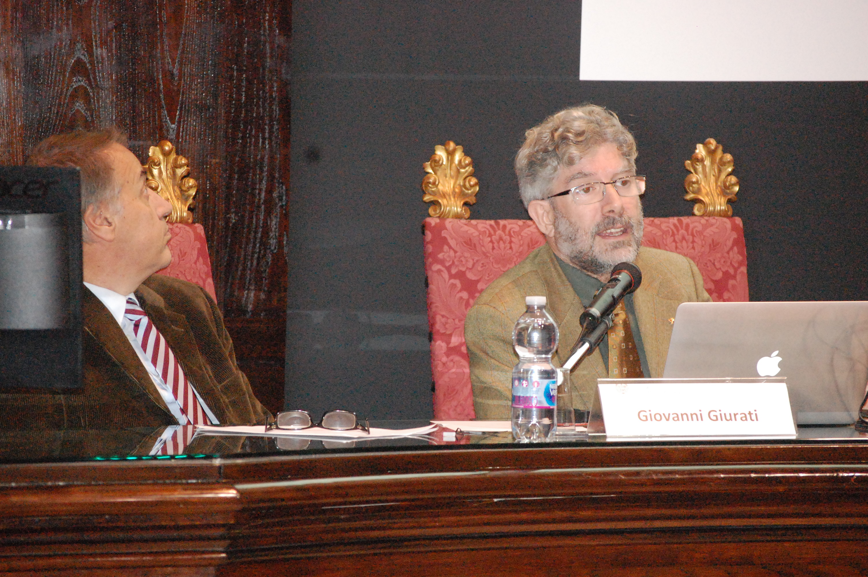 Giovanni Giuriati e Antioco Floris