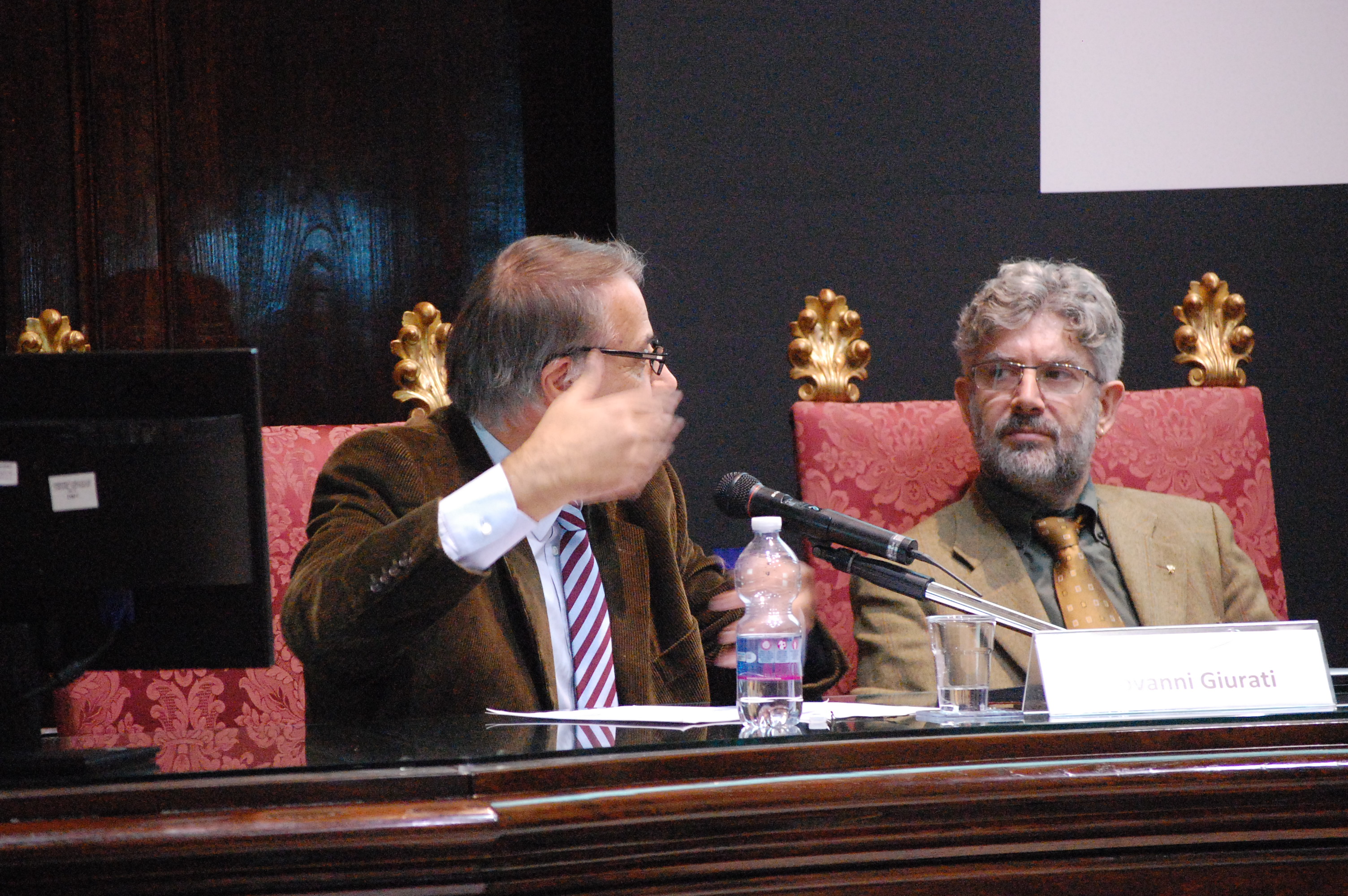 Giovanni Giuriati e Antioco Floris