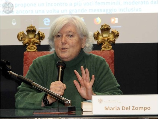 Maria Del Zompo, Rettore dell'Ateneo