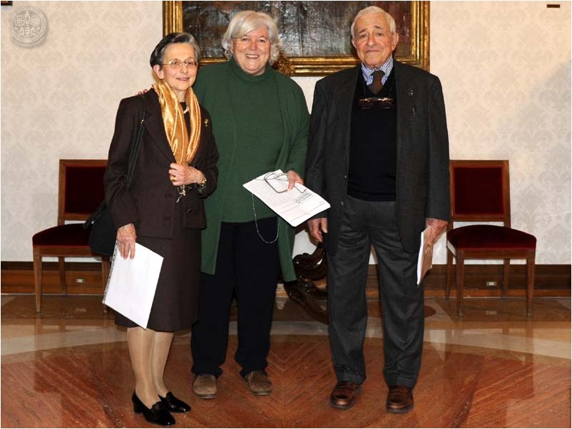 A 80 anni dalle leggi razziali: Marcella e Giovanni Pincherle con il Rettore