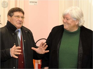 Il Rettore Maria Del Zompo con il Prorettore vicario Francesco Mola, Presidente del Comitato Unico di Garanzia di UniCa