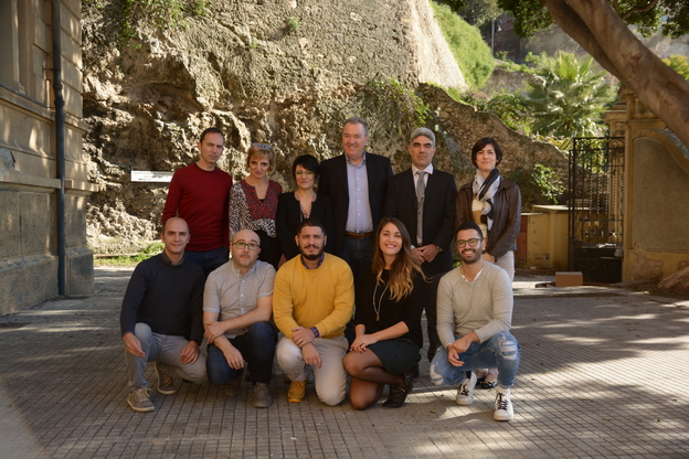 Cagliari. Una recente foto del gruppo di lavoro guidato da Michele Marchesi e Roberto Tonelli