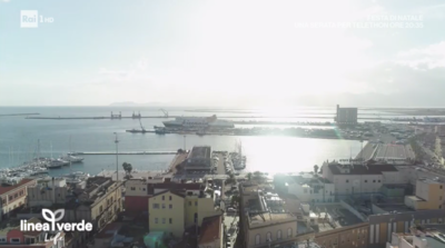 Una veduta di Cagliari durante la puntata di "Linea Verde Life"