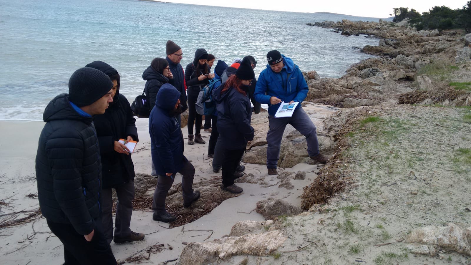 Morfologia e conservazione dei litorali, a La Maddalena