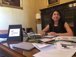Patrizia Modica, coordinatrice del corso di laurea magistrale in Management e Monitoraggio del Turismo Sostenibile e responsabile scientifico dell’Università di Cagliari per i progetti legati alla sostenibilità
