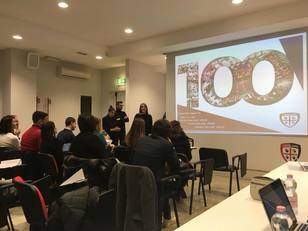 La presentazione dei project work