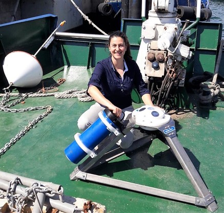 Marinella Passarella durante una fase della ricerca confluita nella tesi del dottorato di ricerca internazionale