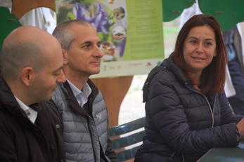 Marco Sideri, Gianluigi Bacchetta e Lina Podda